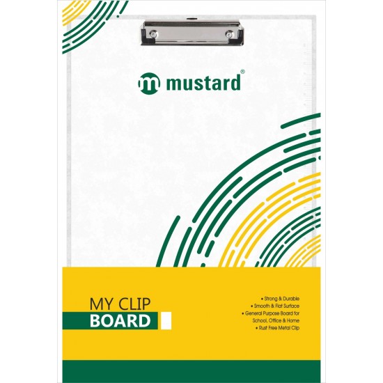 Mustard Exam Pad Transparent FC Mustard Exam Pad Transparent FC