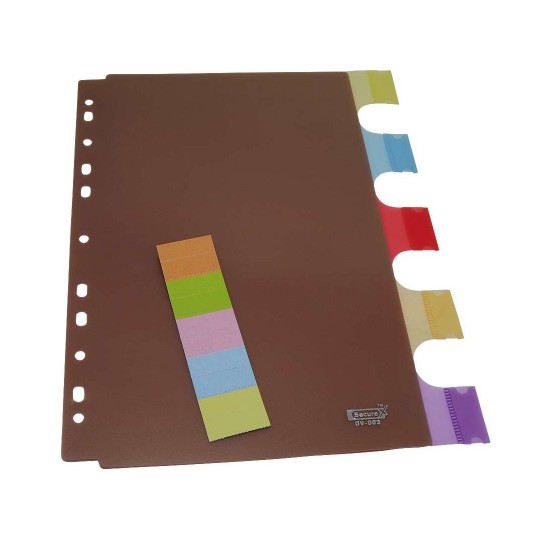 Divider Set Insertable Multicolored 1-5 Divider Set Insertable Multicolored 1-5
