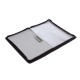 Clear Display Book Zipper 20 Pockets FC Clear Display Book Zipper 20 Pockets FC
