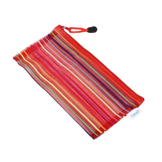 Zipper Bag Rainbow Net A6 Pack Of 5