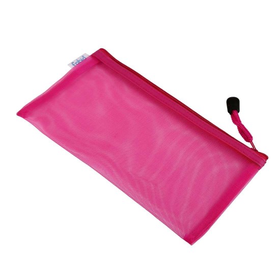 Zipper Bag Colored Net A6 Pack Of 5