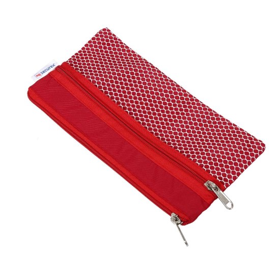 Zipper Bag Twin Pocket A6 Pack of 5 Zipper Bag Twin Pocket A6 Pack of 5