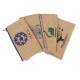 Zipper Bag Jute A6 Pack Of 5